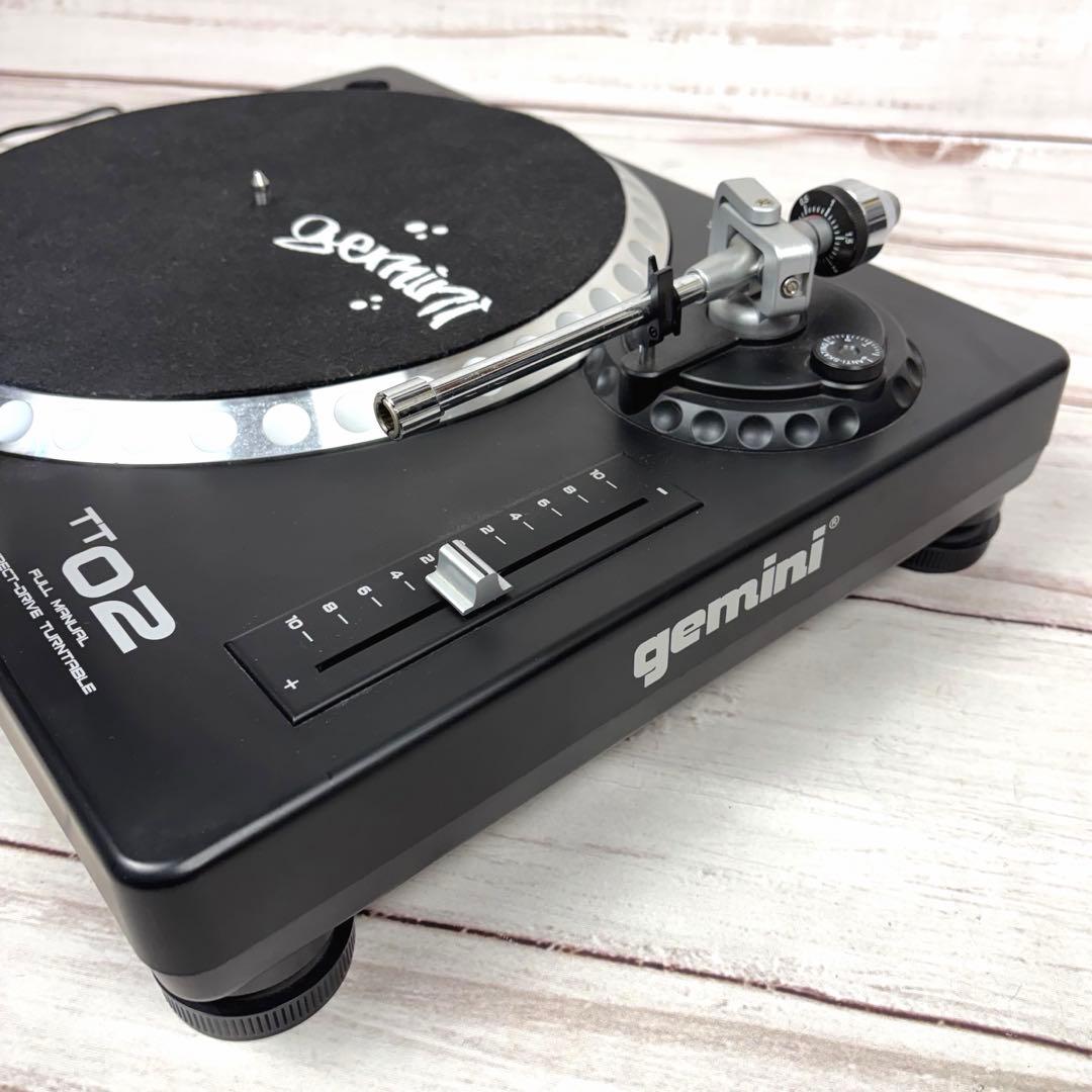 Gemini TT02 ダイレクトドライブ ターンテーブル
