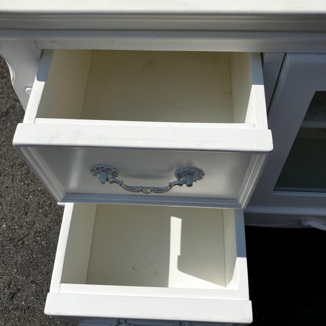 HAGIHARA ホワイト リビングボード ハンプトン