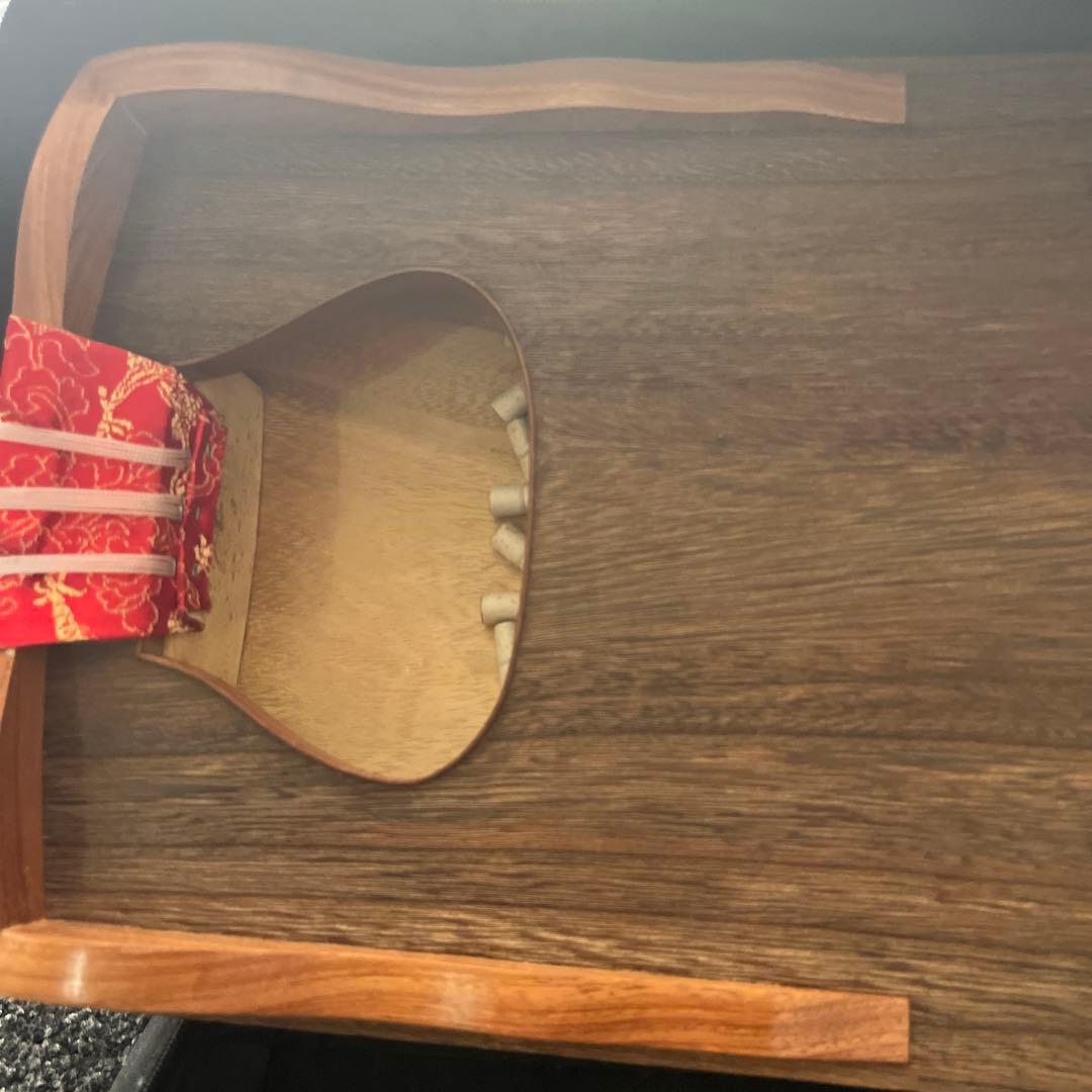 文化箏 大正琴 13弦 和楽器 美品 ソフトケース付 幅約93cm 1/2サイズ