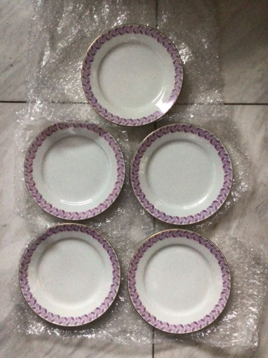 オールドノリタケ　パン皿、ケーキ皿、デザート皿　5枚セットの価格です