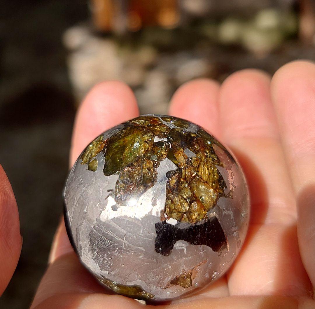 隕石 ボール セイムチャン 丸玉　パラサイト 186g ⭐⭐⭐