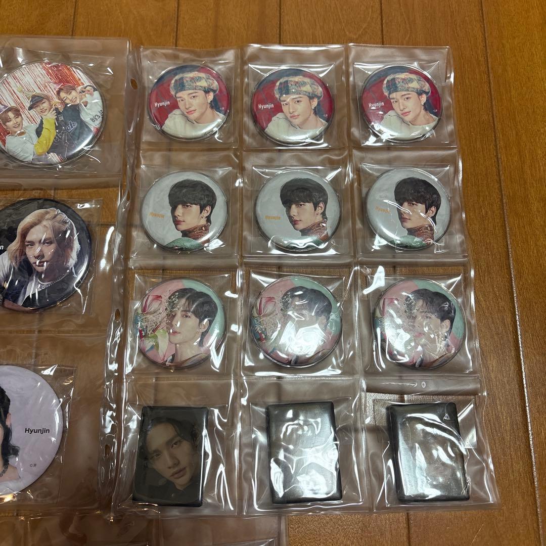 straykids 缶バッジ ヒョンジン