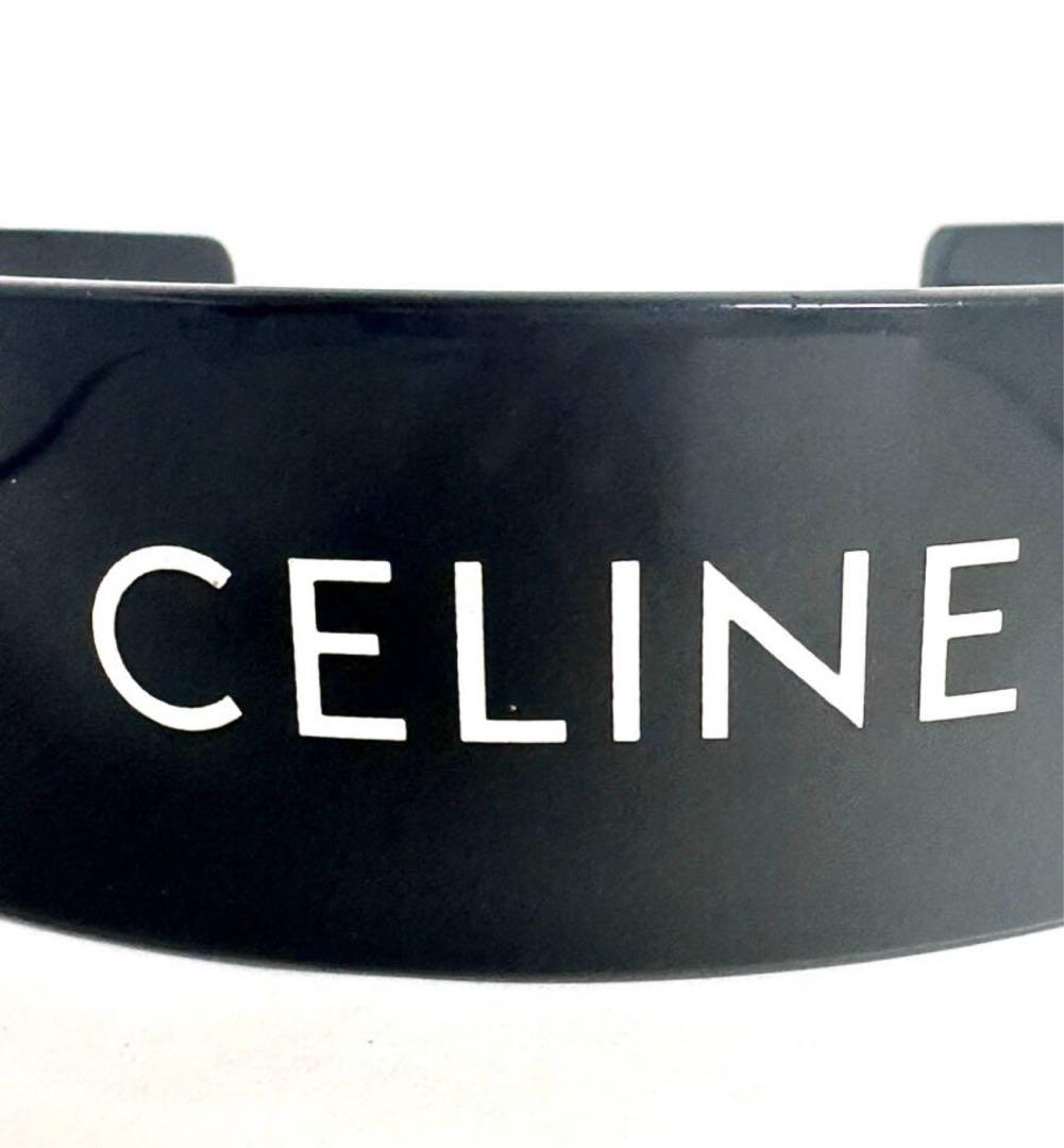 CELINE セリーヌ　カチューシャ　ブラック　黒