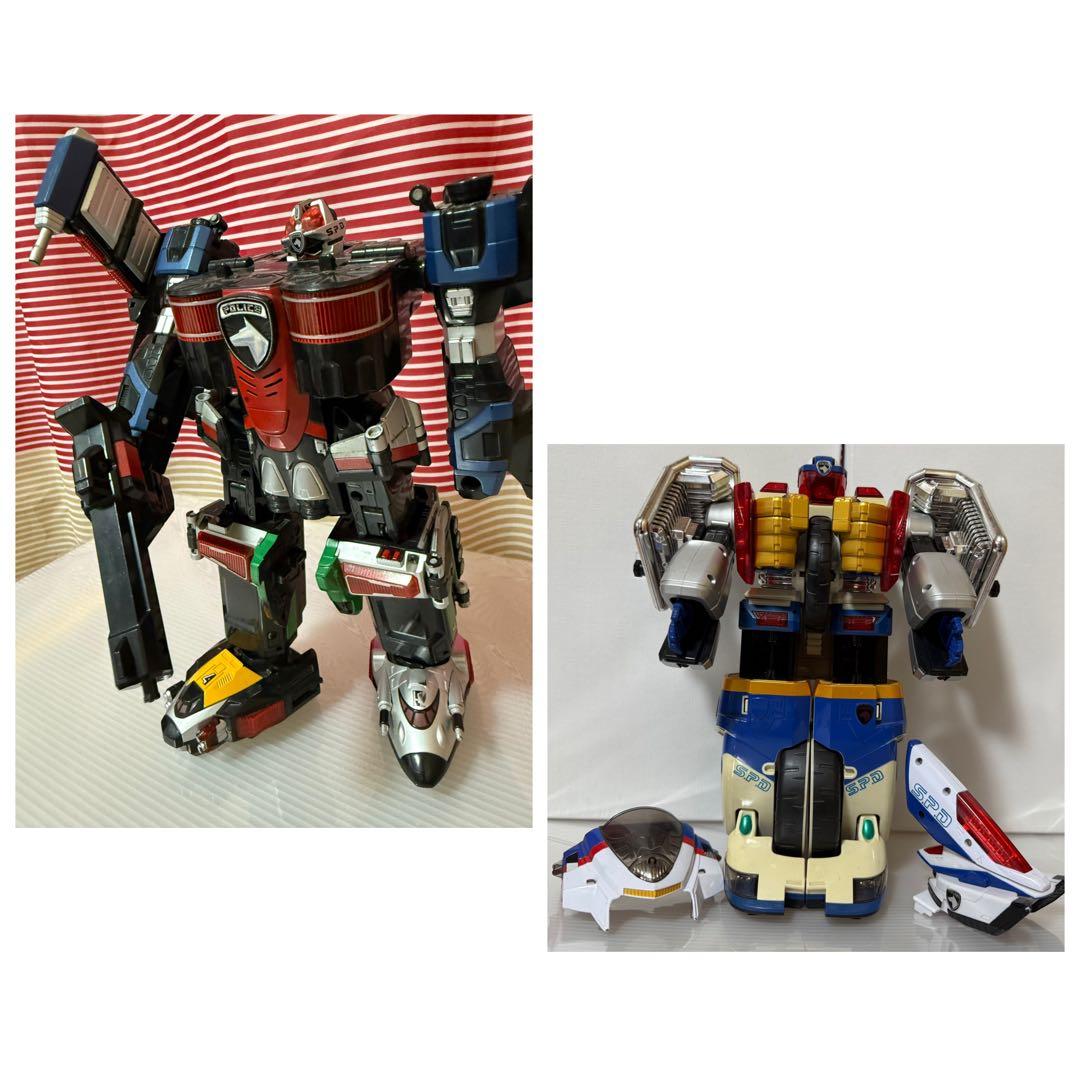 特捜戦隊デカレンジャー　 DXデカバイクロボ DXデカウイングロボセット