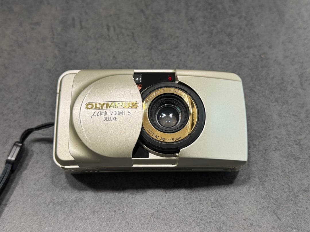 [動作品]OLYMPUS μ ZOOM 115 DELUXE オリンパス セット