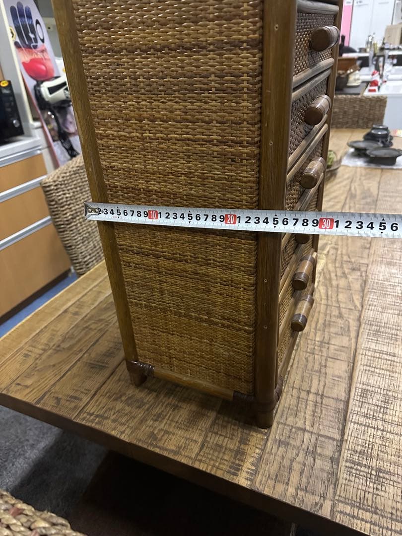 SANSEI 7段チェスト ナチュラルウッド