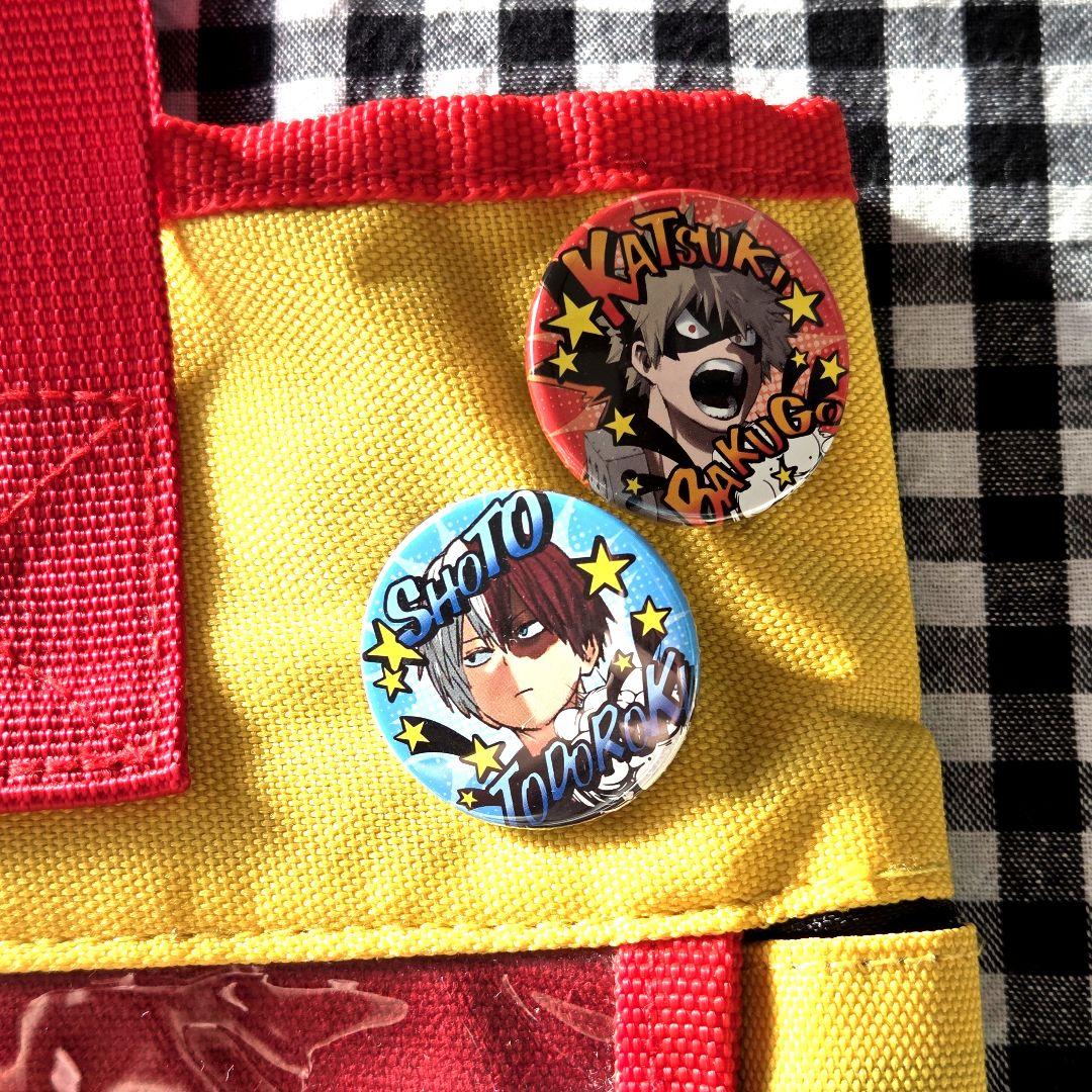 僕のヒーローアカデミア コレクション缶バッジ コレクション缶バッジ収納バッグ