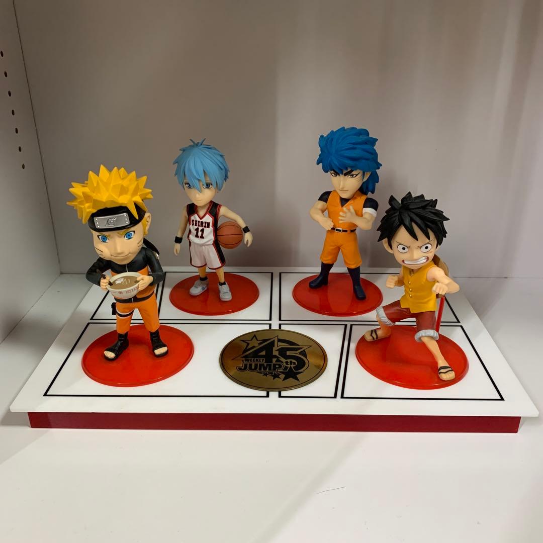 ジャンプ　メガ　ワーコレ　当選品　ルフィ　黒子　トリコ　ナルト