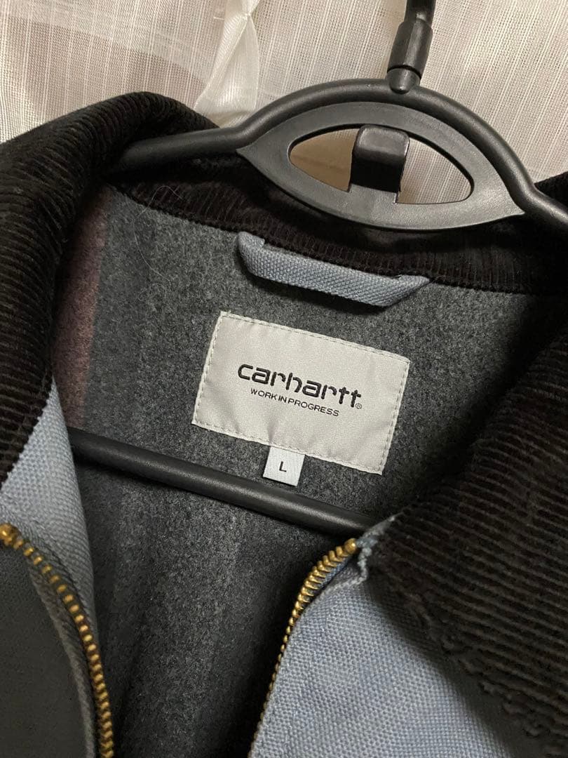 カーハート　carhartt wip デトロイトジャケット　dove grey
