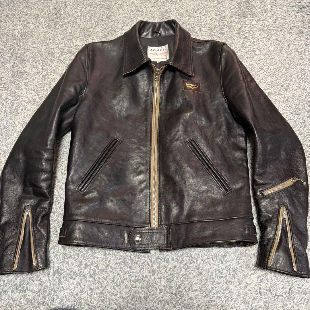 ルイスレザー　コルセア30 タイト　ベジカウ黒　キズアリ