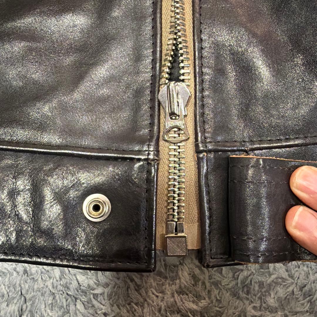 ルイスレザー　コルセア30 タイト　ベジカウ黒　キズアリ