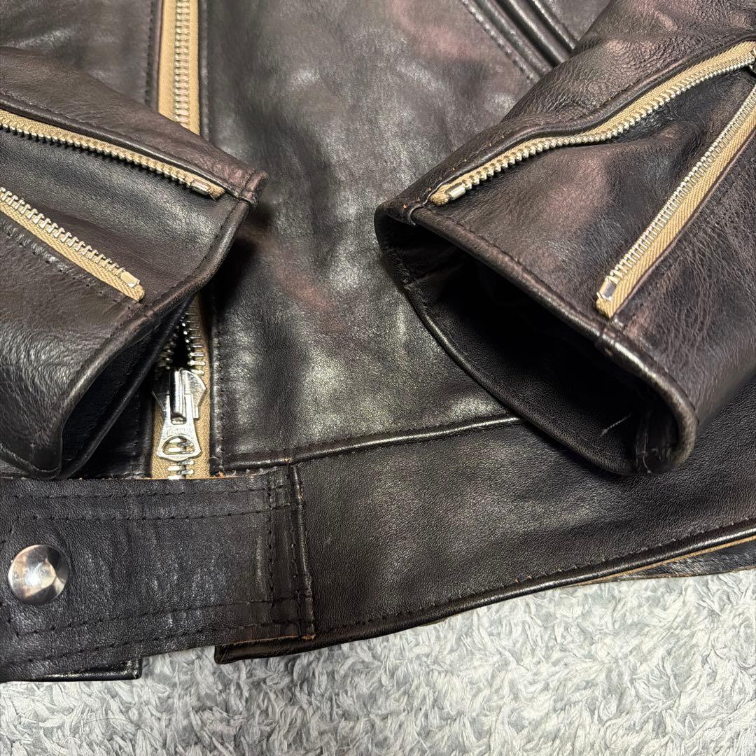 ルイスレザー　コルセア30 タイト　ベジカウ黒　キズアリ