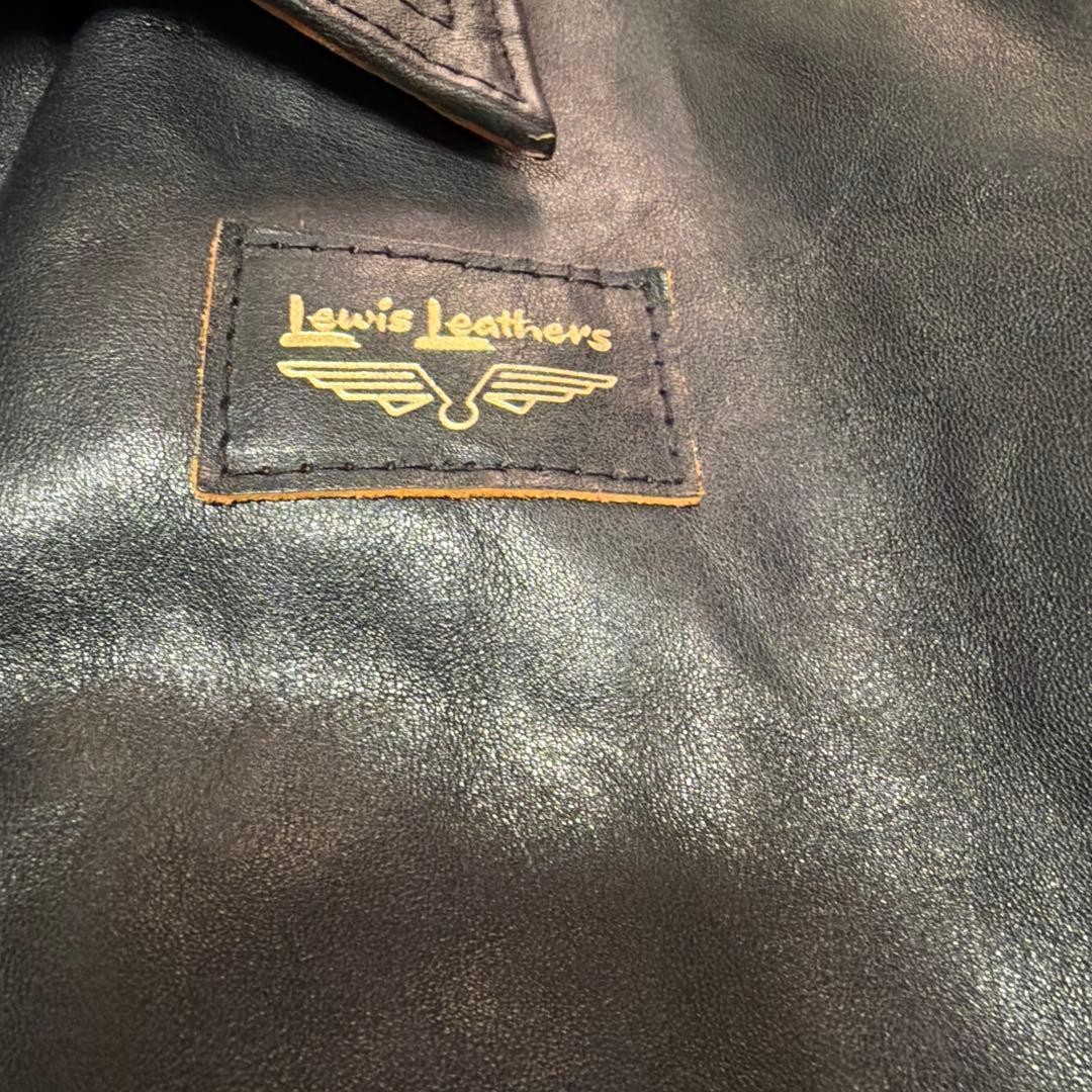 ルイスレザー　コルセア30 タイト　ベジカウ黒　キズアリ
