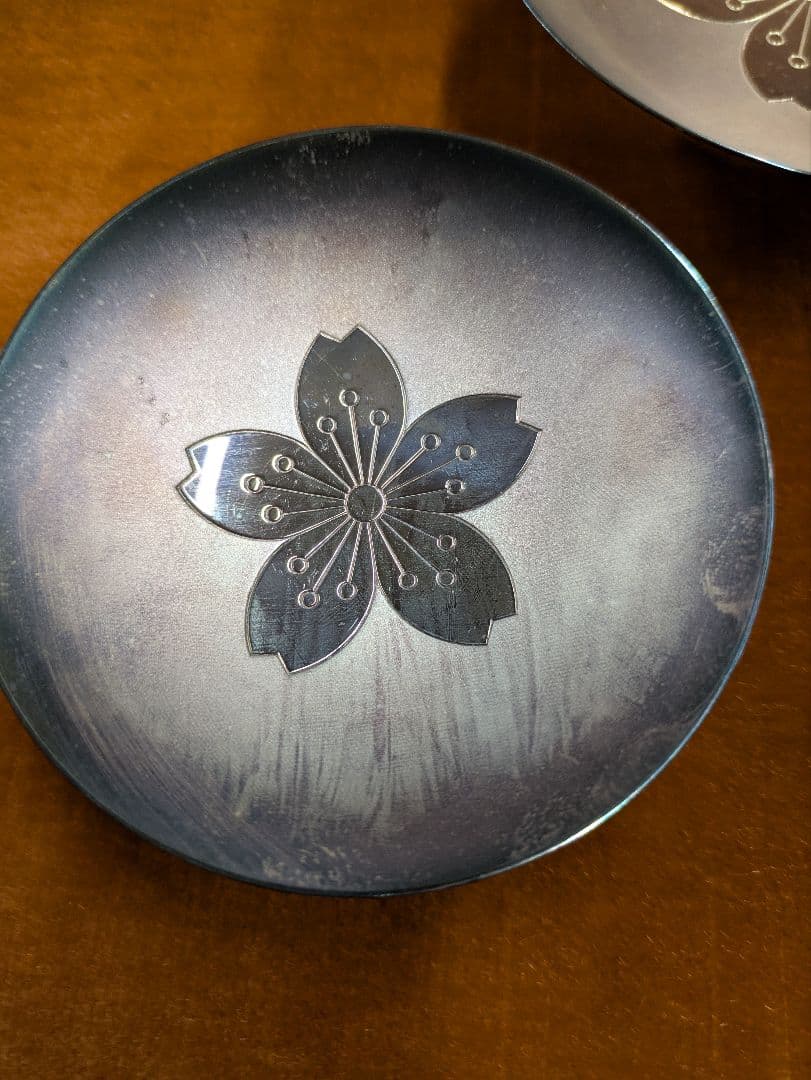 銀盃3点セット　大蔵大臣　勤續賞　造幣局製　SILVER