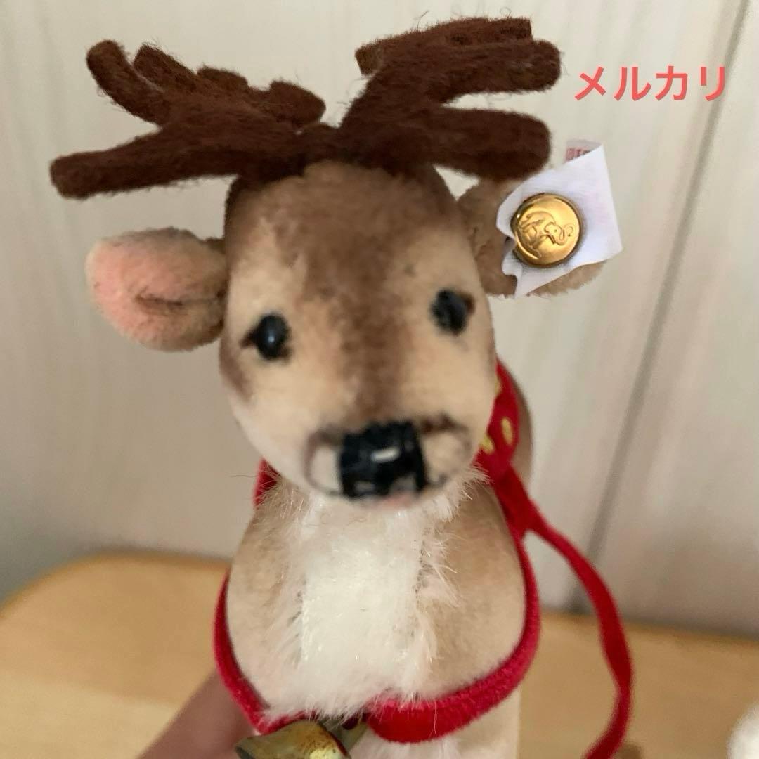 シュタイフ　クリスマススレイ（ソリ）セット