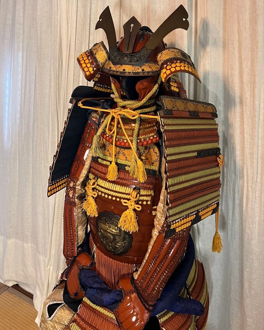 『junkiさま専用』【映画使用 特注品】赤色当世具足 鉄鎧【等身大】鎧 一式