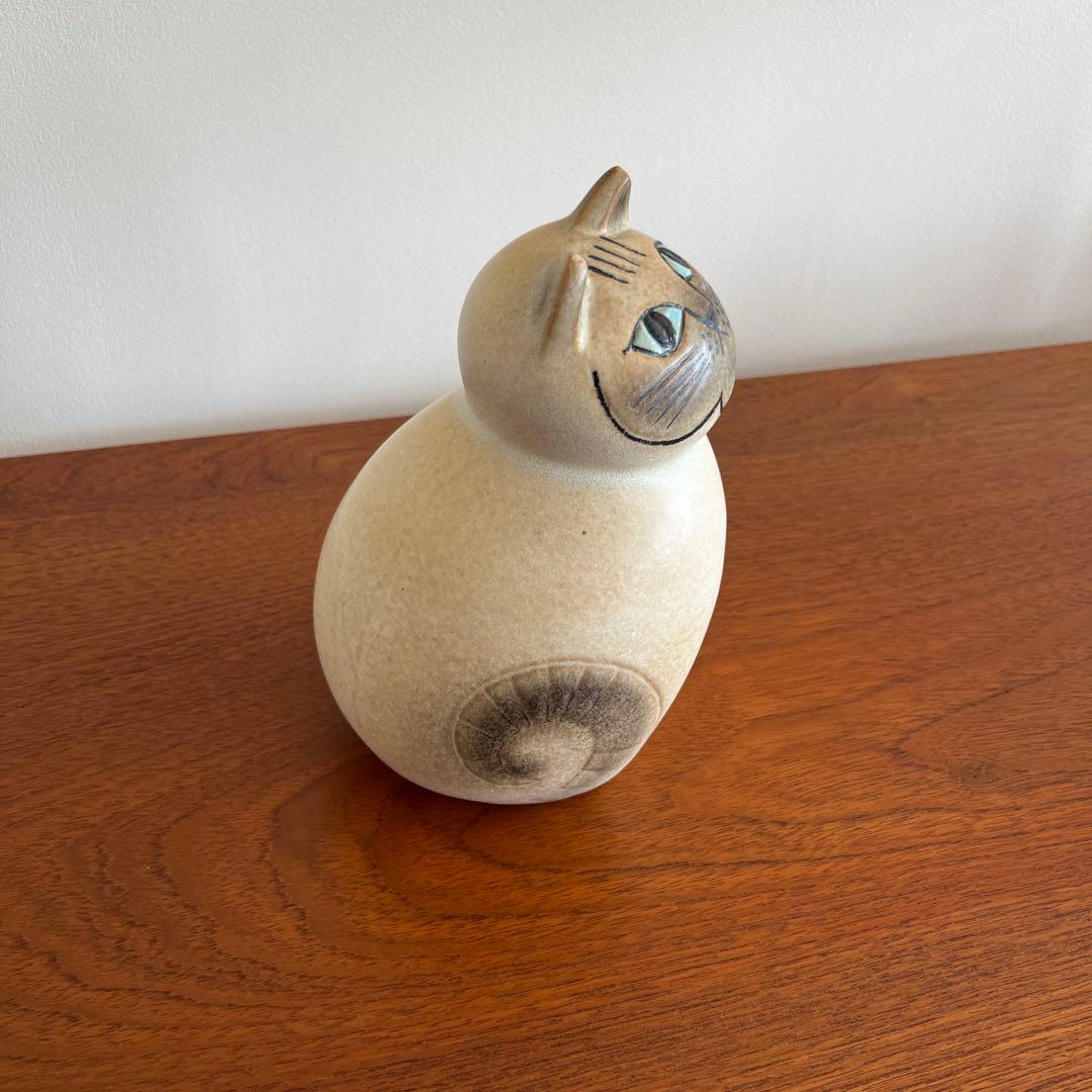 【minomomo】リサラーソン　ミアキャット　猫　陶器