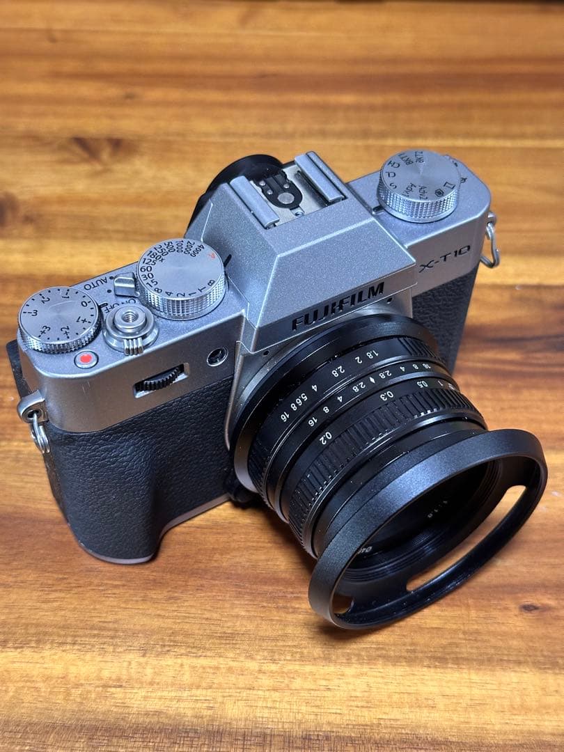 FUJIFILM X-T10 ＋マニュアルレンズ＋ハンドグリップ＋バッテリー3個