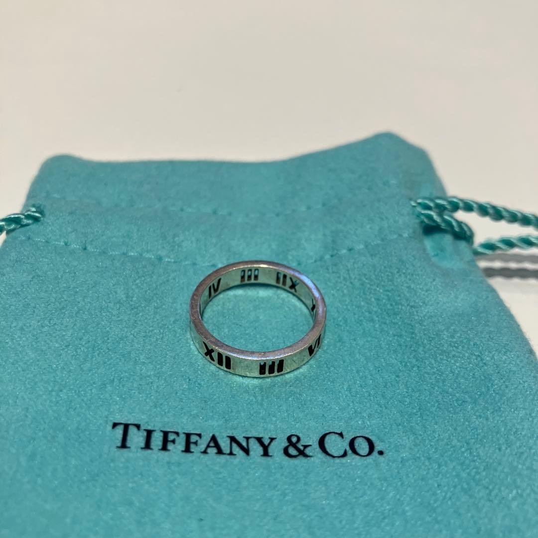 Tiffany & Co. アトラスシリーズ　ピンキーリング