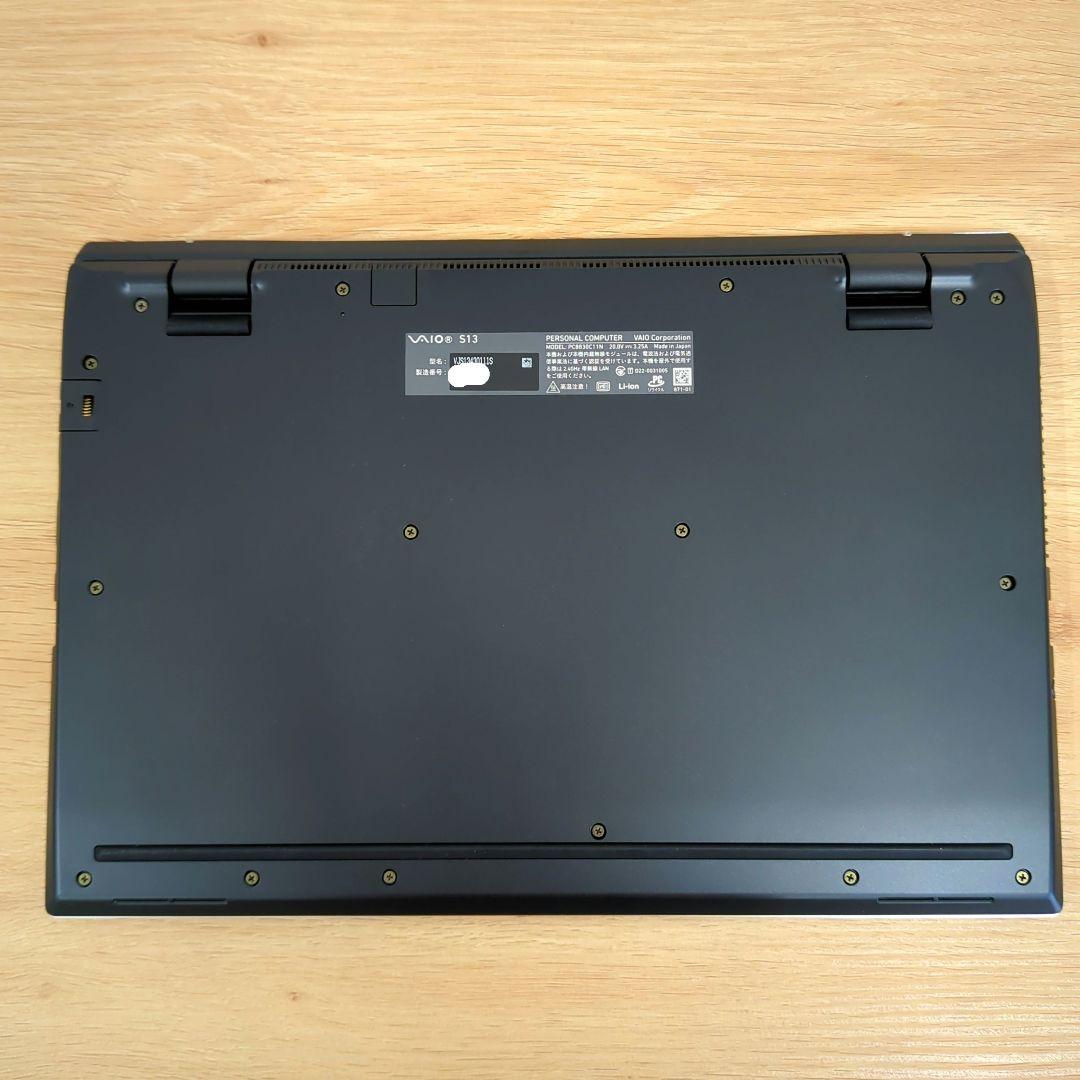 VAIO S13 Core i5 16GB 512GB 軽量ノート 2022年