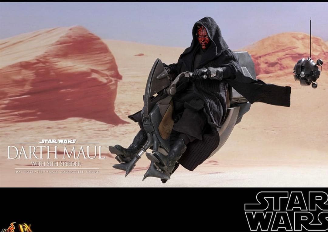 ホットトイズ スターウォーズ ダースモールwith シススピーダー1/6