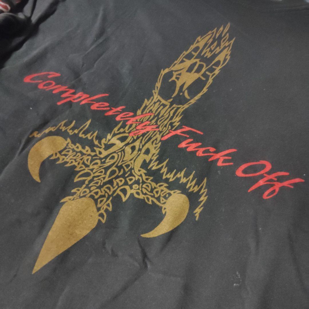 ミュージシャン NECROSANCT/Completely Fuck Off T-shirt