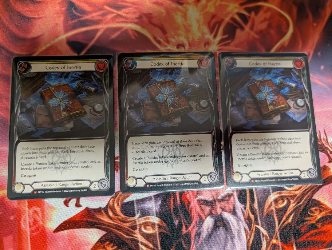 Codex of Inertia 3枚セット