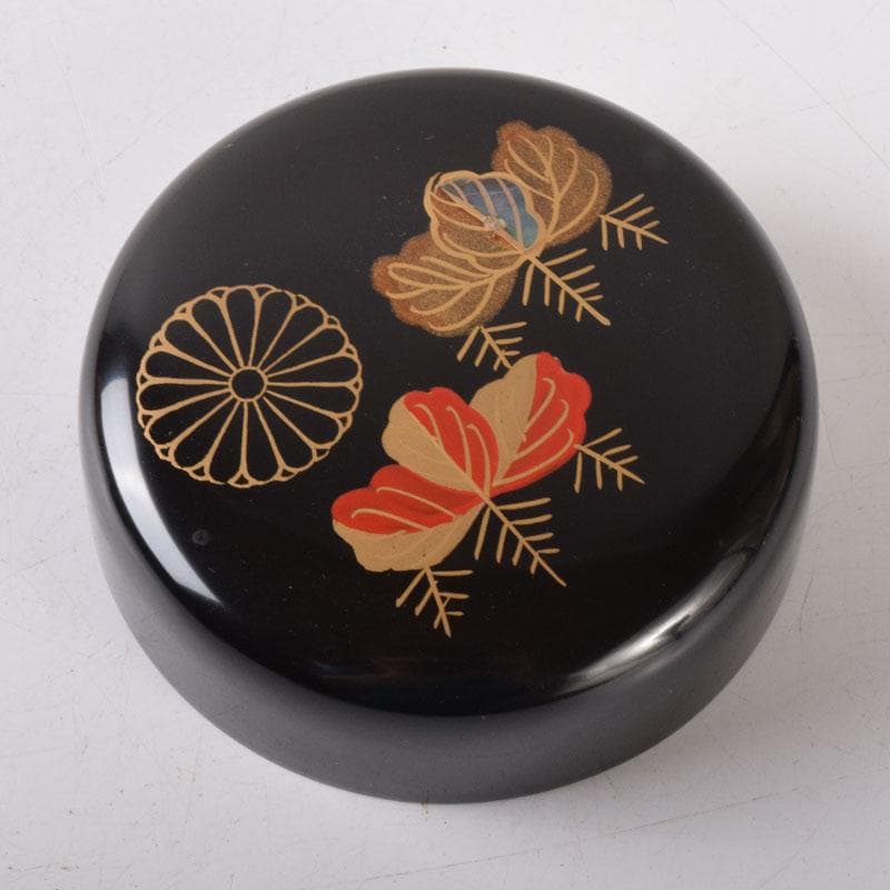 茶道具　観斉造　高台寺蒔絵　棗　共箱　V　7508