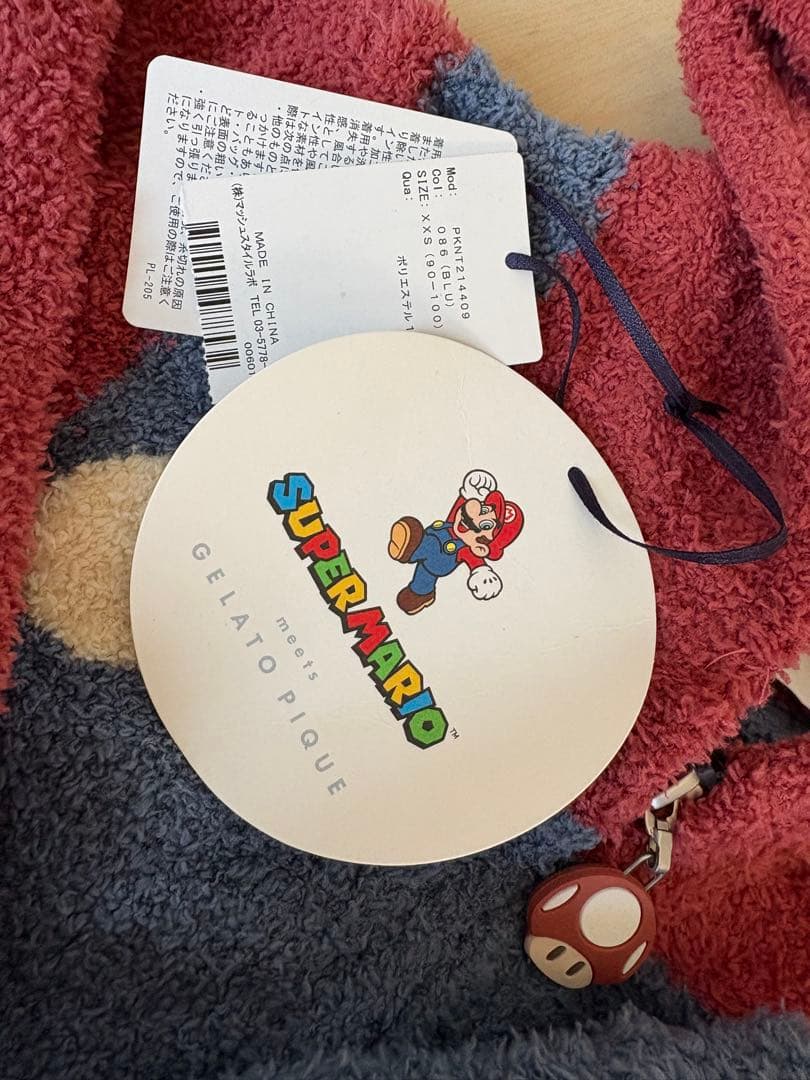 ジェラートピケ スーパーマリオコラボ キッズ新品