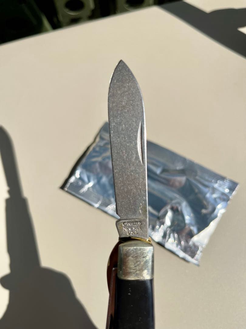 米軍放出未使用品ポケットナイフ 折りたたみナイフCAMILLUS 2枚ブレード