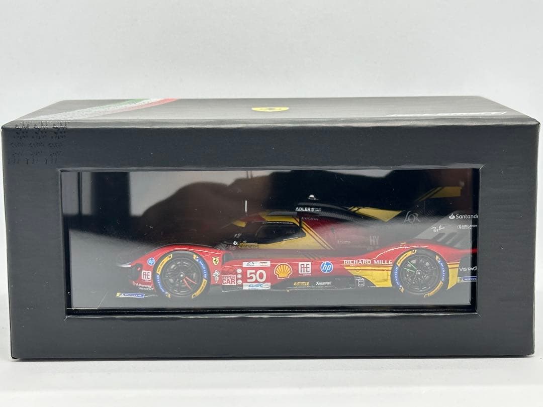 訳あり品 ルックスマート 1/43 フェラーリ 499P 2024 ルマン