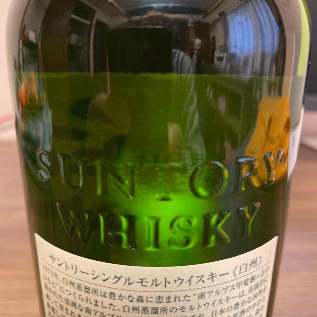 k.m.iさま専用　サントリー 白州 シングルモルトウイスキー 700ml