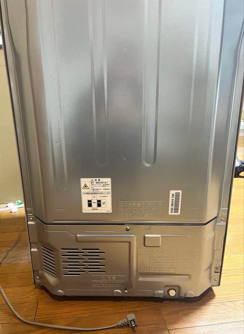 【美品】東芝 冷蔵庫 411L 2018年製 ノンフロン シルバー