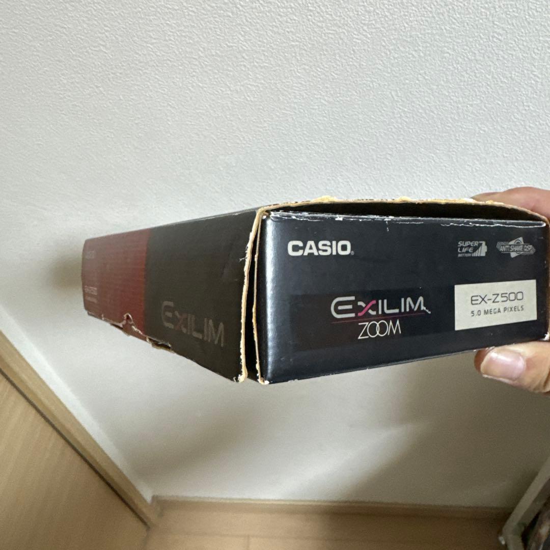 【動作確認済】カシオ EXILM EX-Z500 シルバー コンデジ 箱付