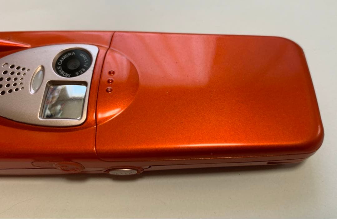 J-phone J-T06 東芝 TOSHIBA トロピカルオレンジ ジャンク品