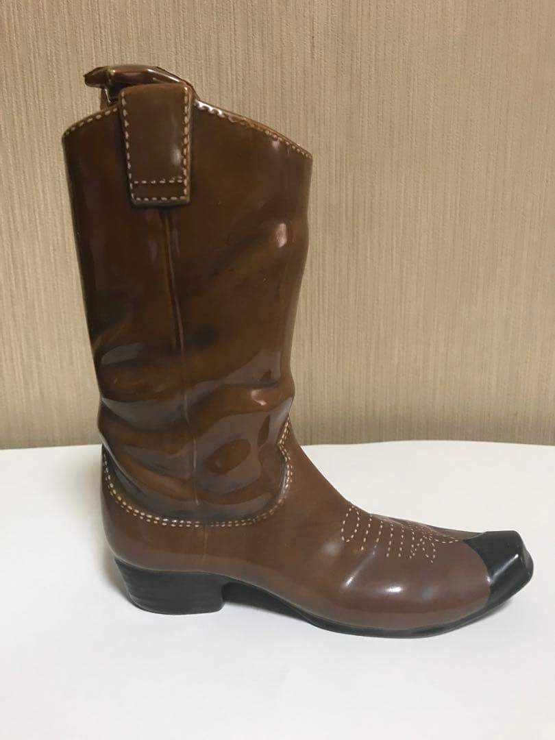 カウボーイブーツ型陶器ボトル （ラレドパス）750mlミニボトル２本おまけ