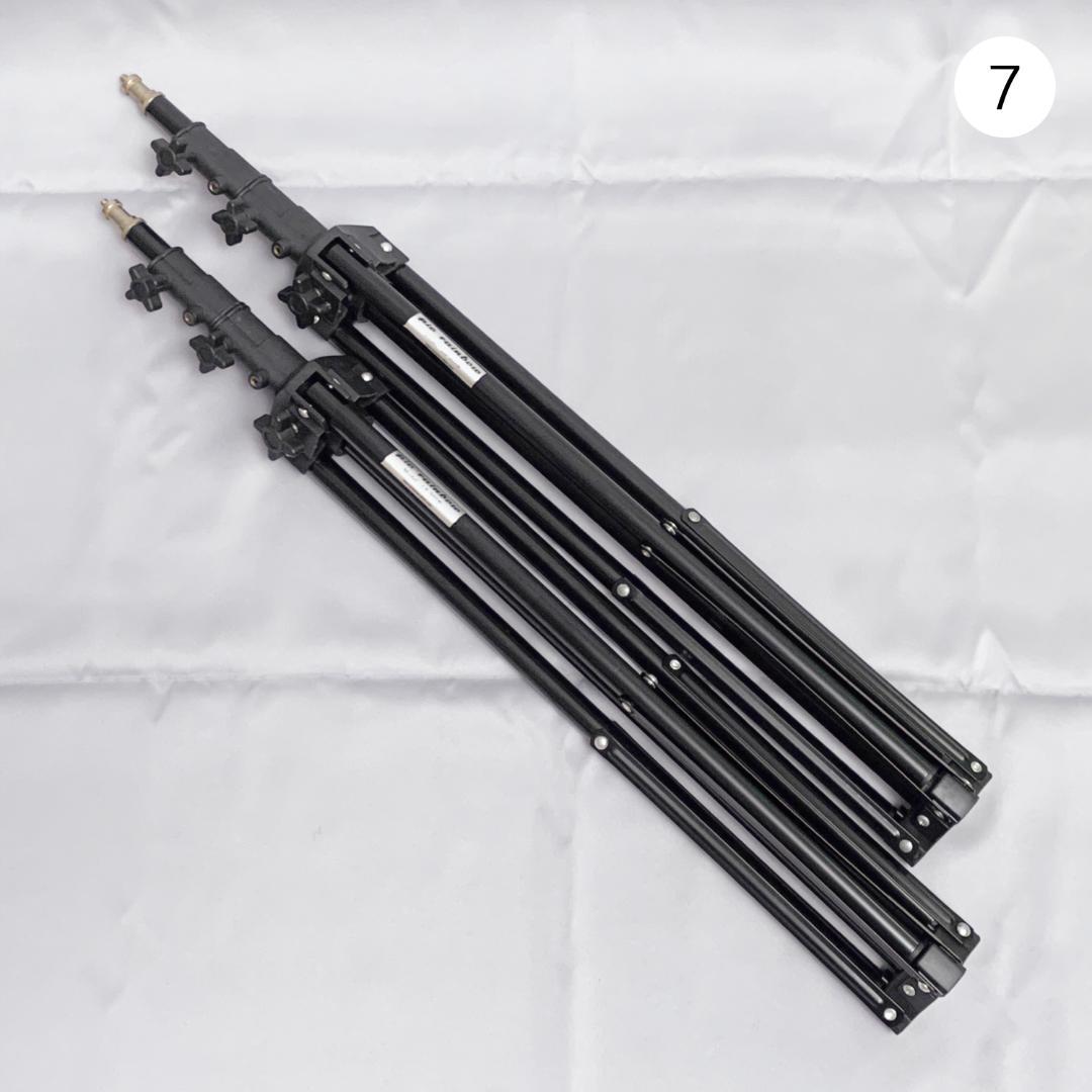 【収納バッグ付き】撮影用ソフトボックス5灯×2セット