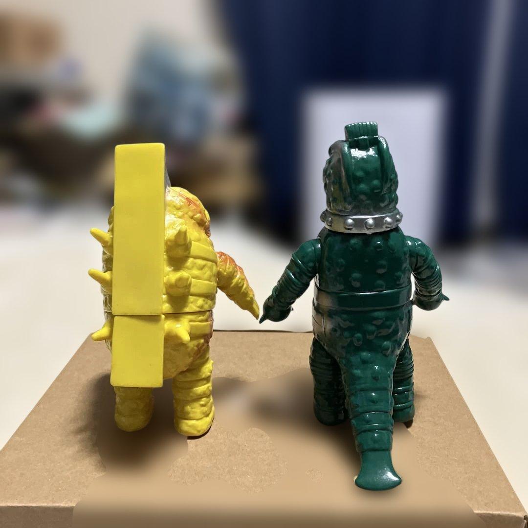 キャプテンウルトラ　ビニパラベビー　バクトン 1999&改造バンデラー2000