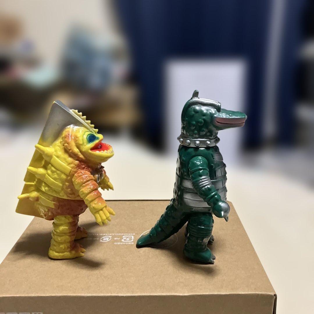 キャプテンウルトラ　ビニパラベビー　バクトン 1999&改造バンデラー2000