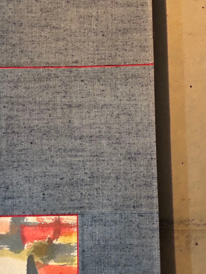 来年の干支　阿食慎太郎　馬の水彩画　掛け軸