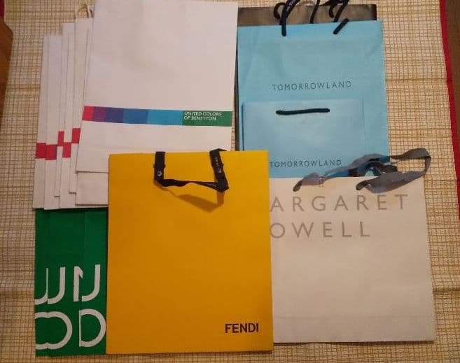 ブランド大きめショッパー　59枚