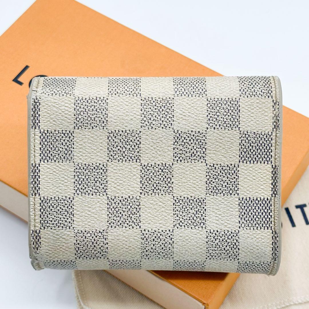 ルイヴィトン ポルトフォイユ ジョイ ダミエ アズール 二つ折り コアラ