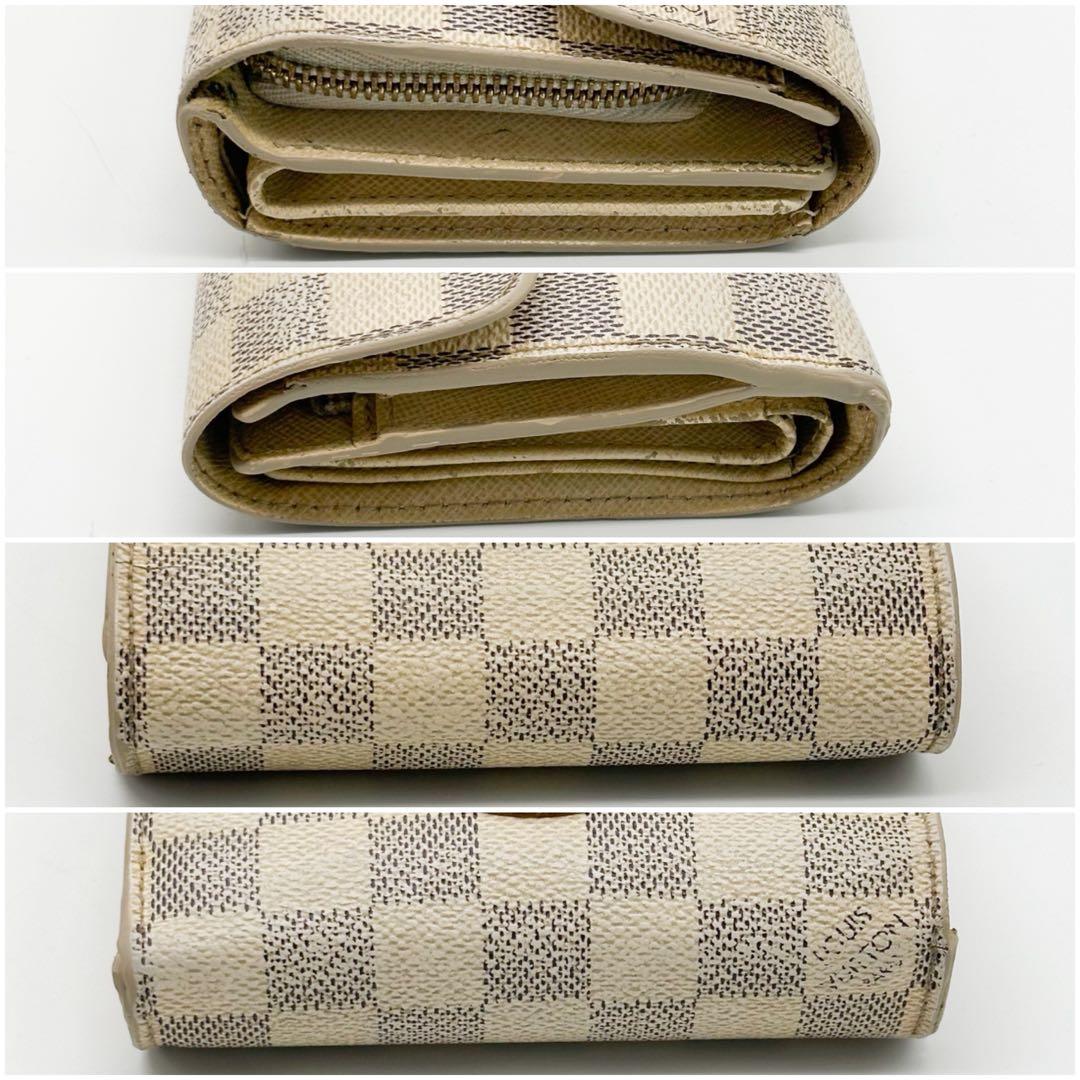 ルイヴィトン ポルトフォイユ ジョイ ダミエ アズール 二つ折り コアラ