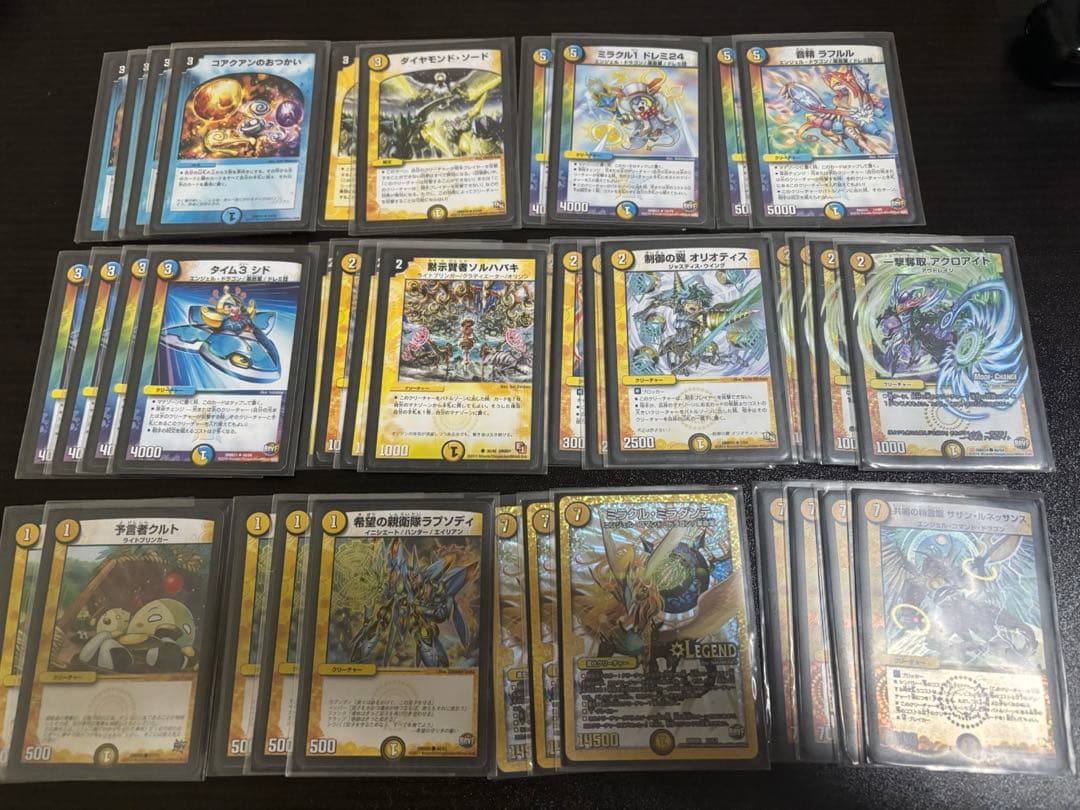 kajmdkh　デュエマ　引退品　デッキ　カード詰め合わせ