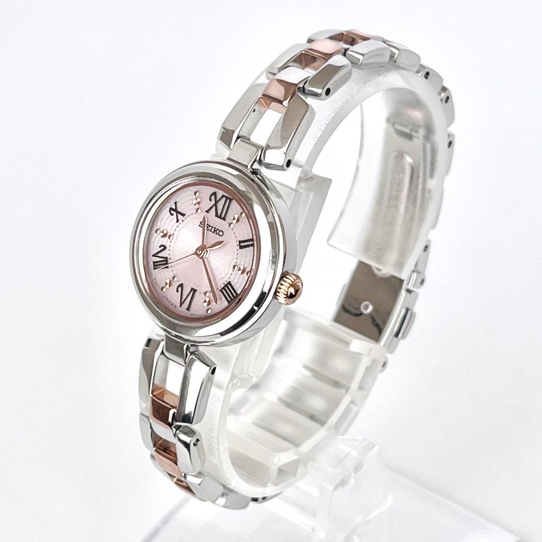 セイコー SEIKO レディース 腕時計 稼働 ソーラー 磨き済み s2084