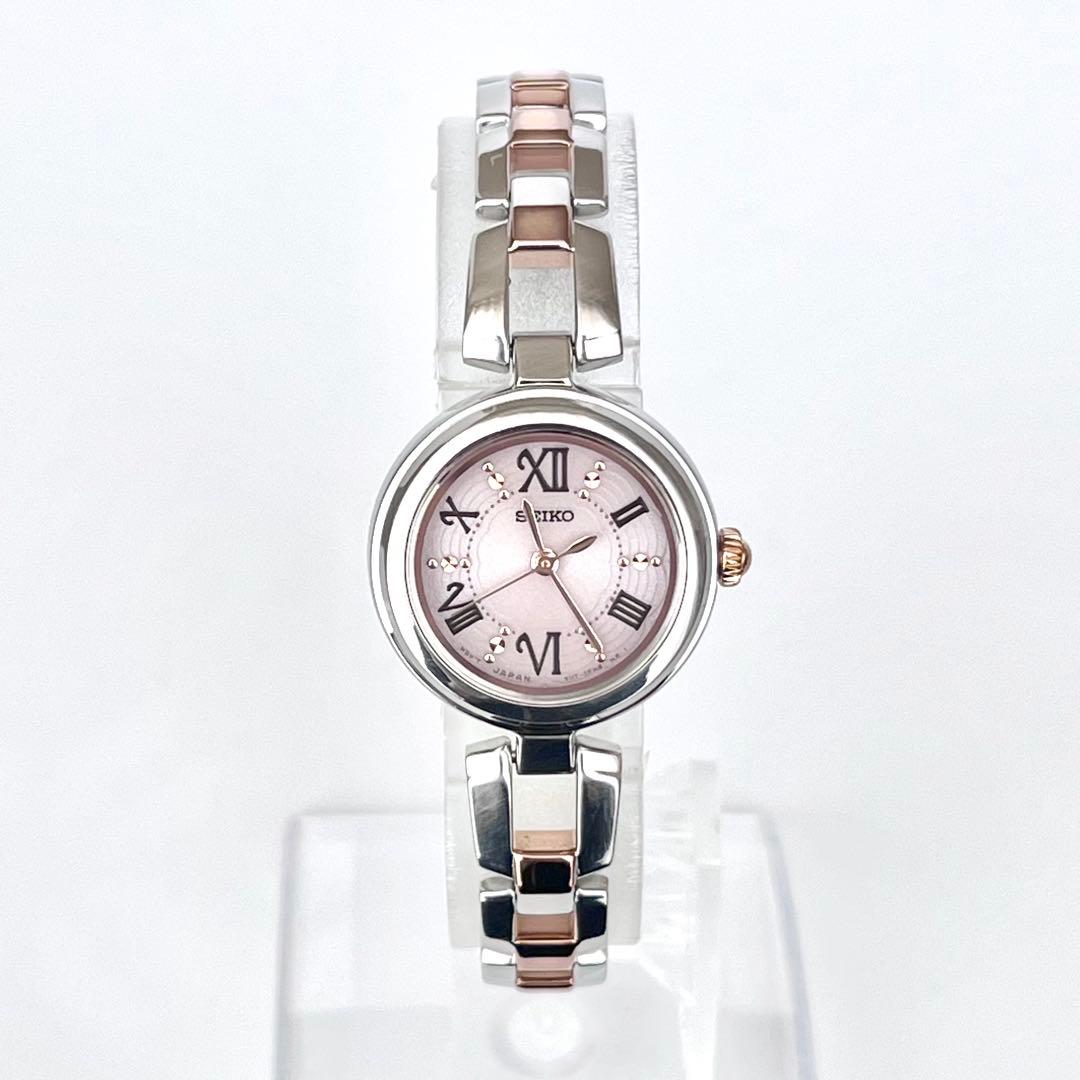 セイコー SEIKO レディース 腕時計 稼働 ソーラー 磨き済み s2084