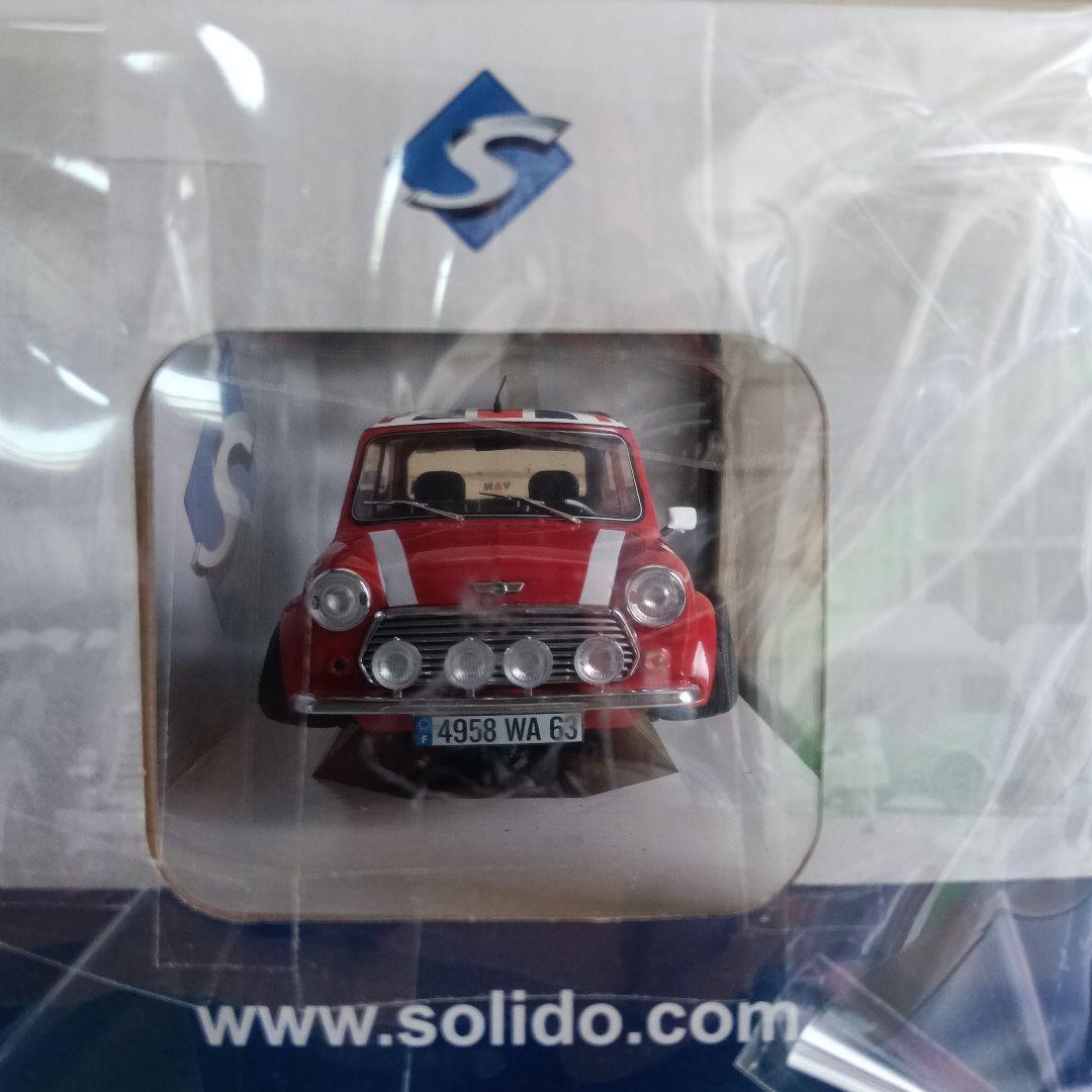 POLITOYS MINI COOPER SPORT 赤1／18ムーンアイズ
