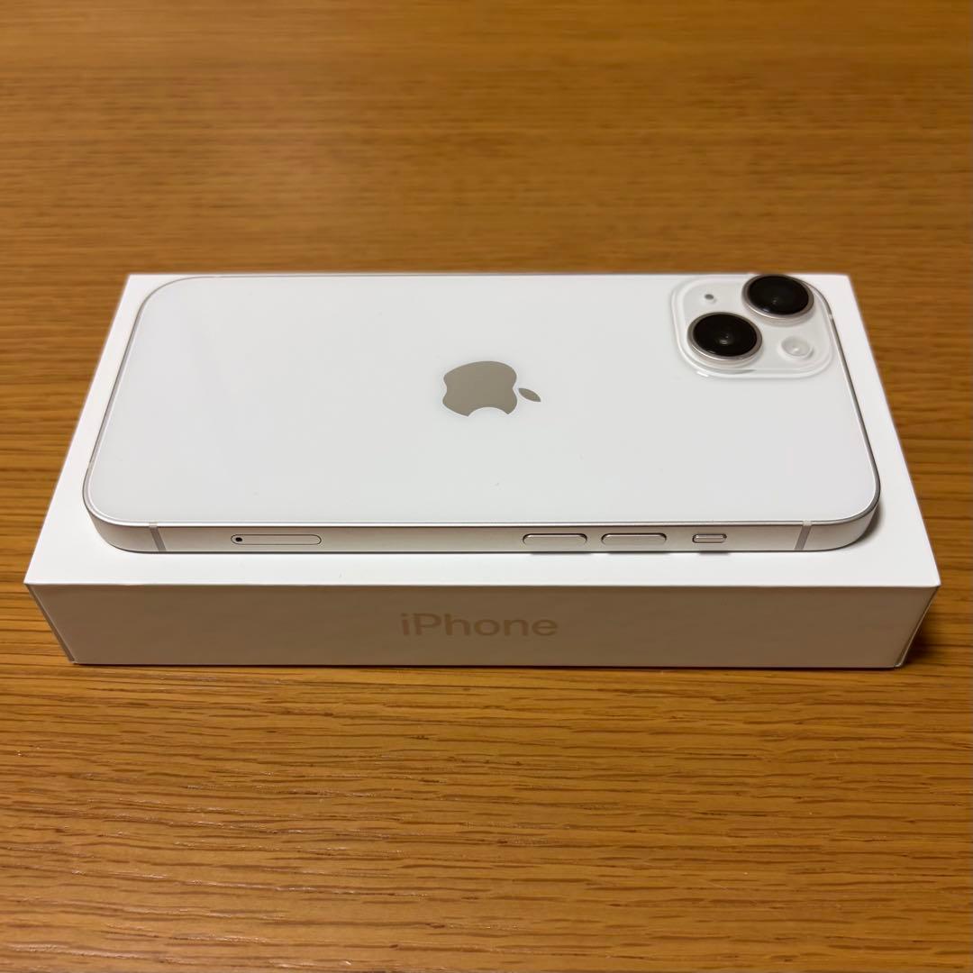 iPhone14本体 128GB ホワイト｜SIMフリー｜付属品あり