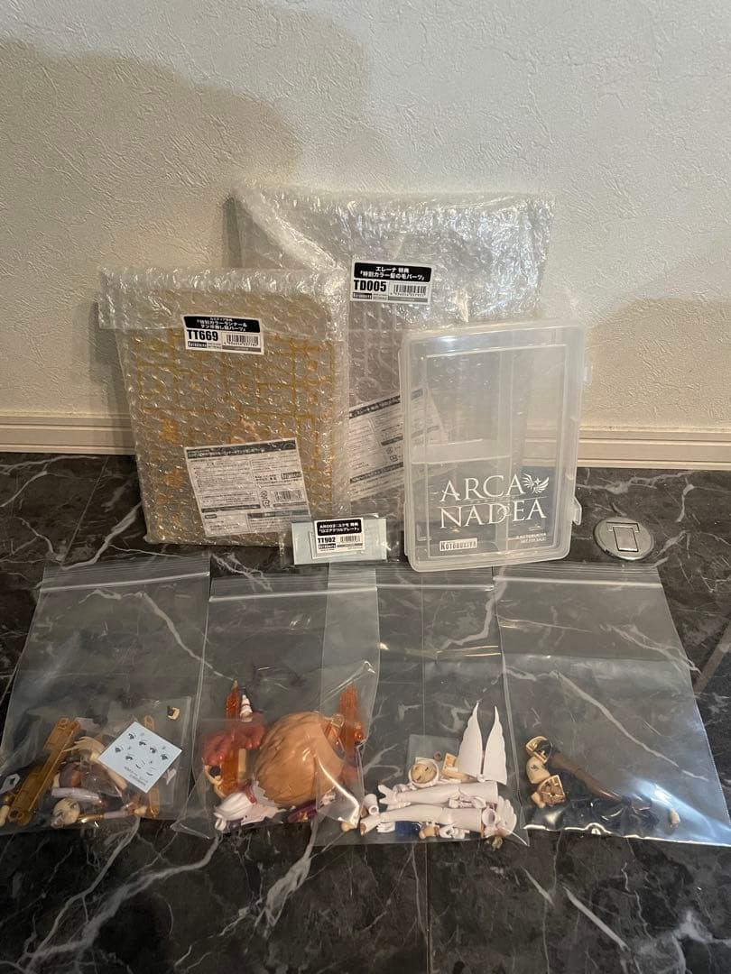 コトブキヤ アルカナディア4体セット特典付き 組み立て済み