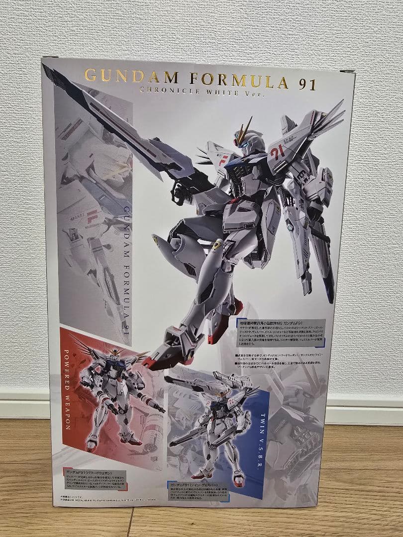 L BUILD ガンダムF91 CHRONICLE WHITE Ver.